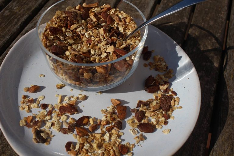 granola salé au curry