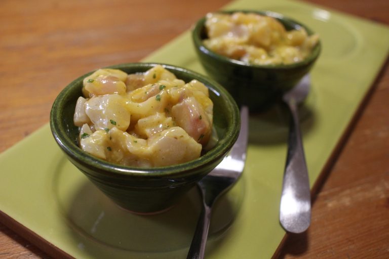 ceviche de daurade mangue passion