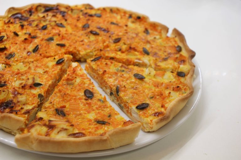Tarte carotte surimi