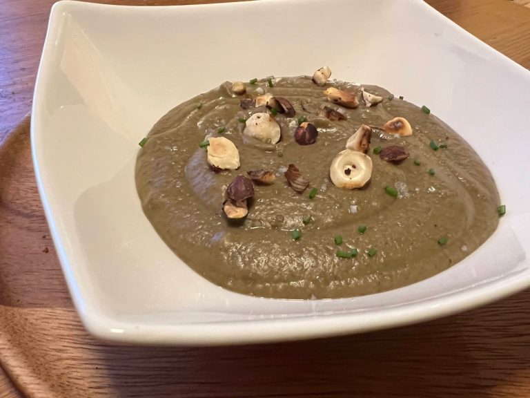 Soupe de lentilles aux lardons
