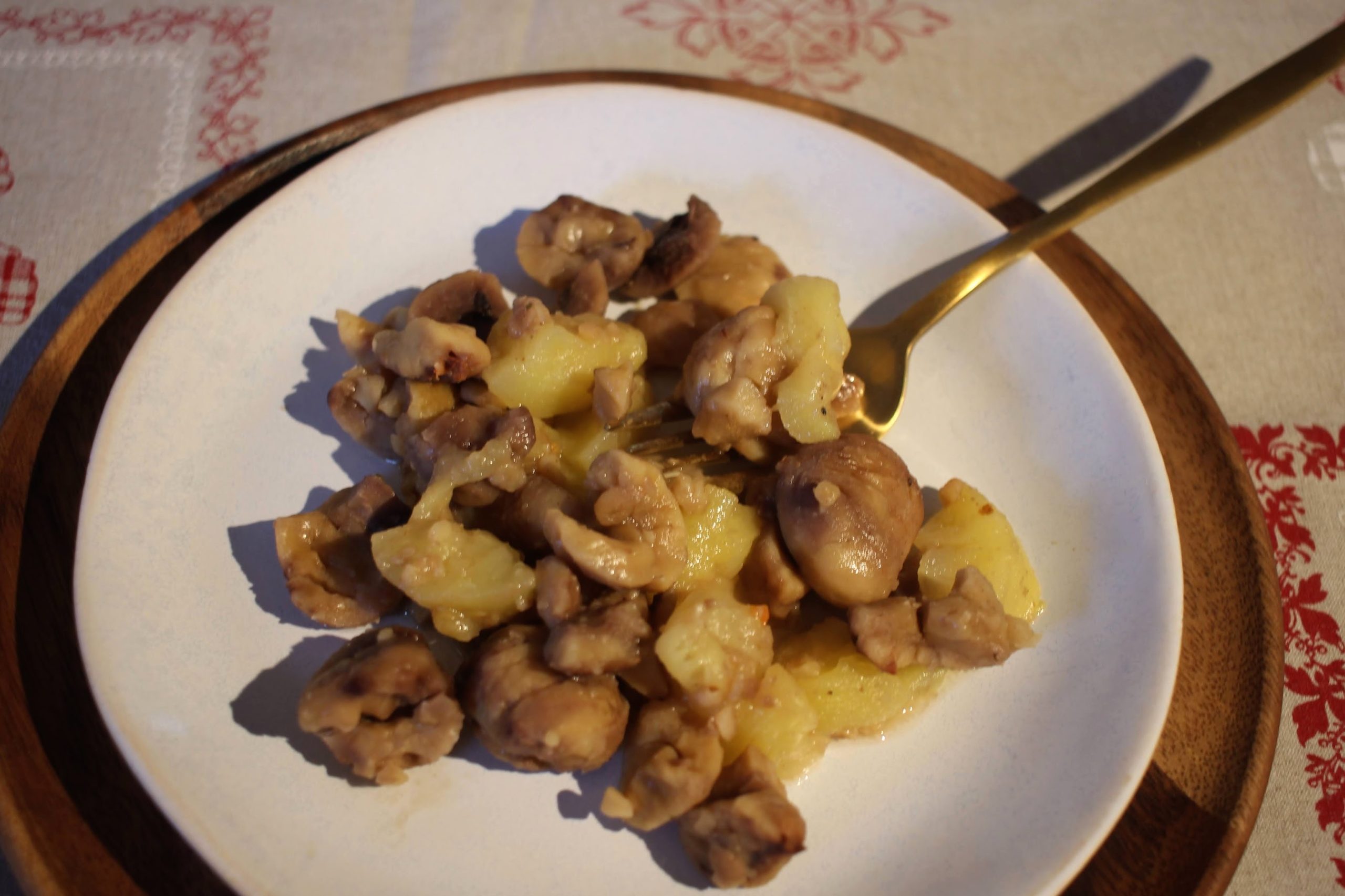 marrons aux pommes