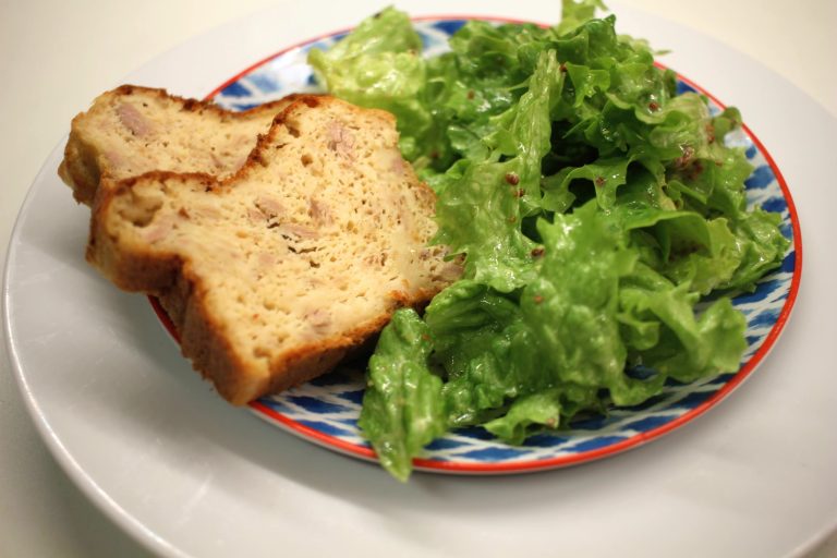 Cake au thon et citron