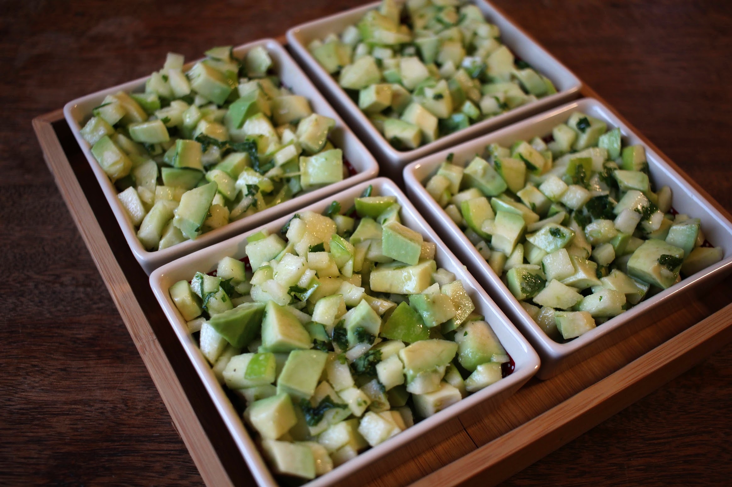 salade d'avocat