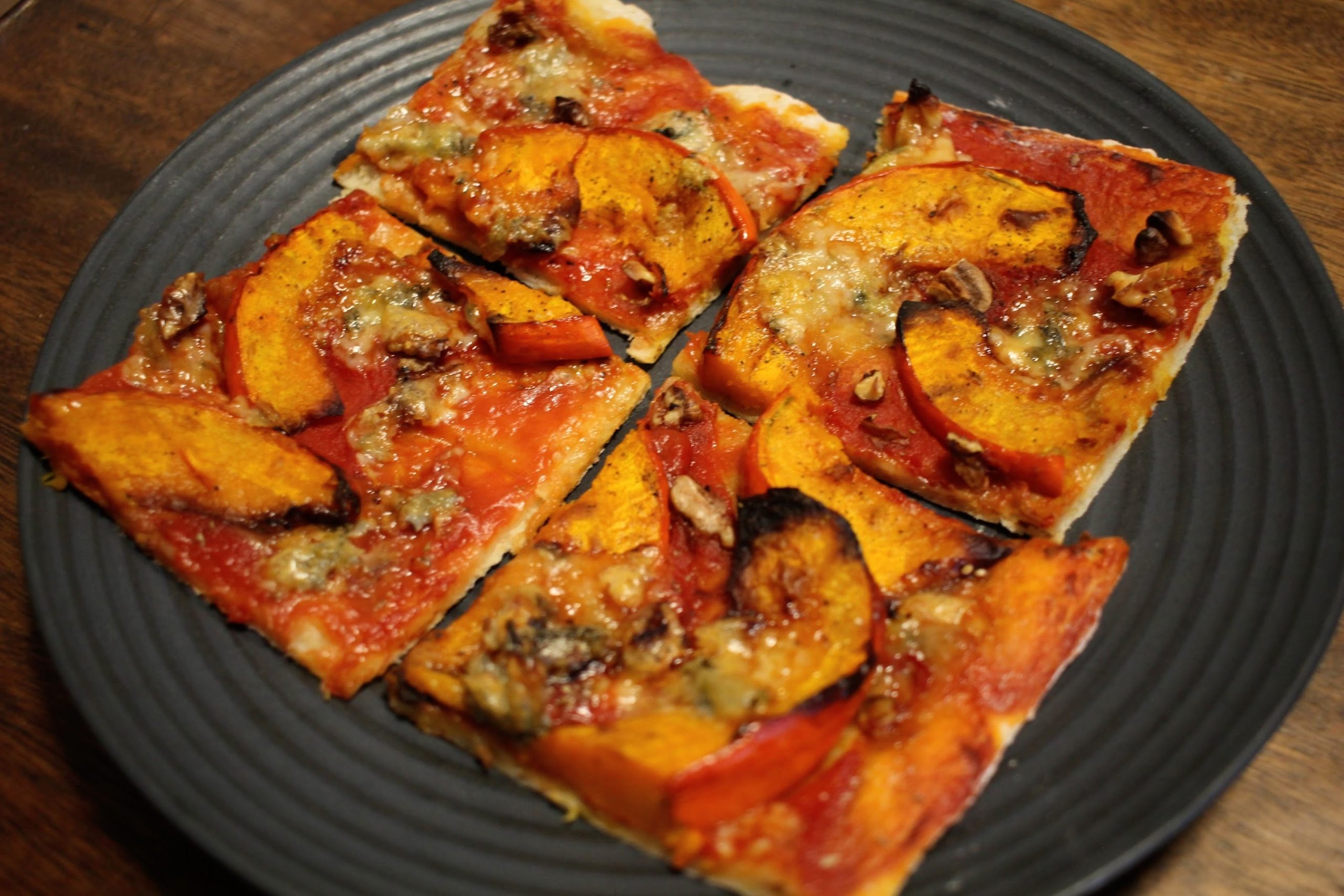 Pizza potimarron gorgonzola