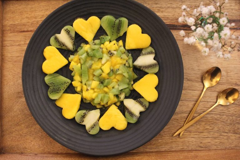 Salade mangue kiwi