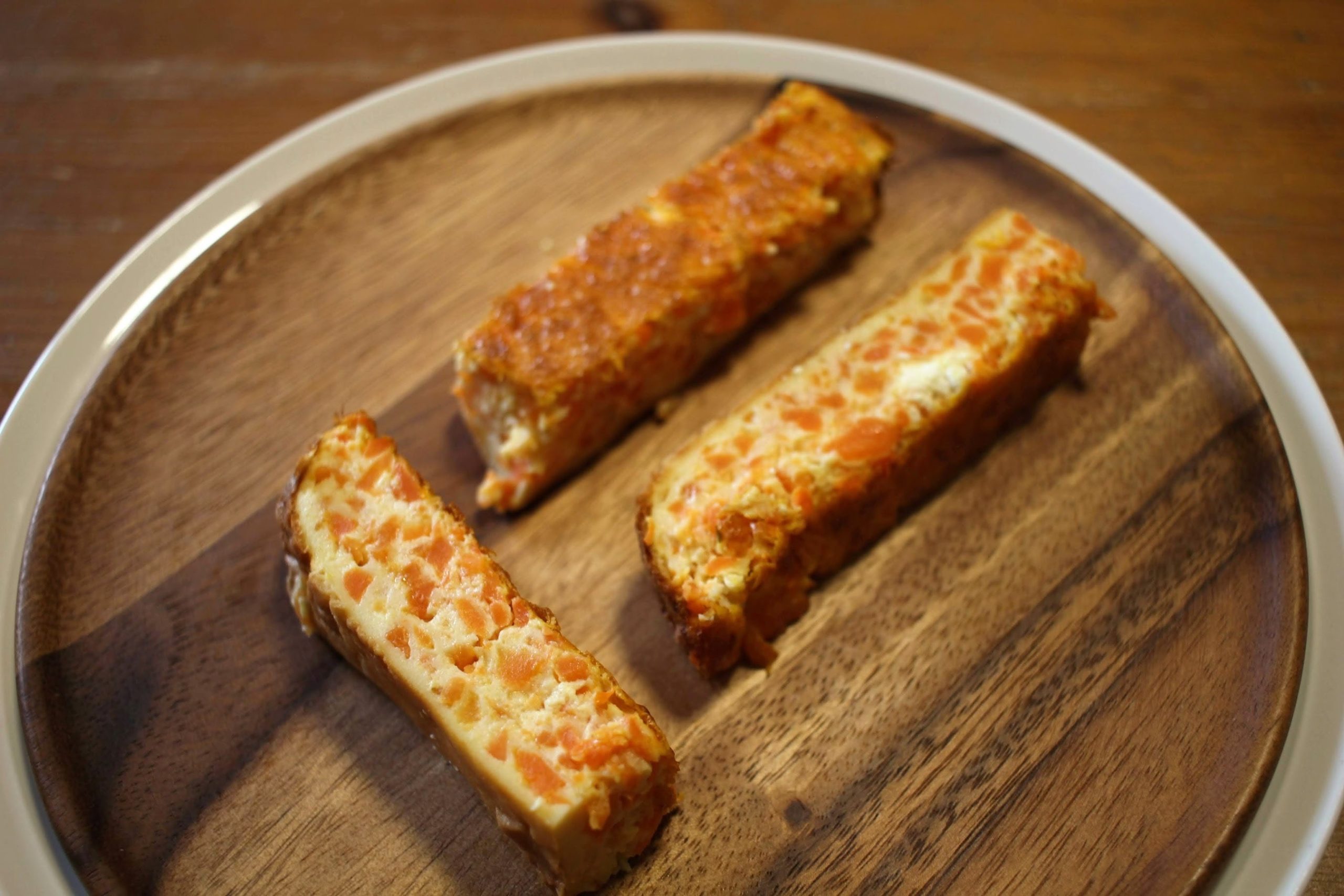 Clafoutis carotte feta - mesdelices.fr