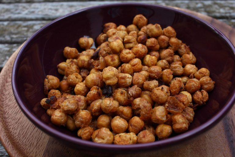Pois chiches grillés