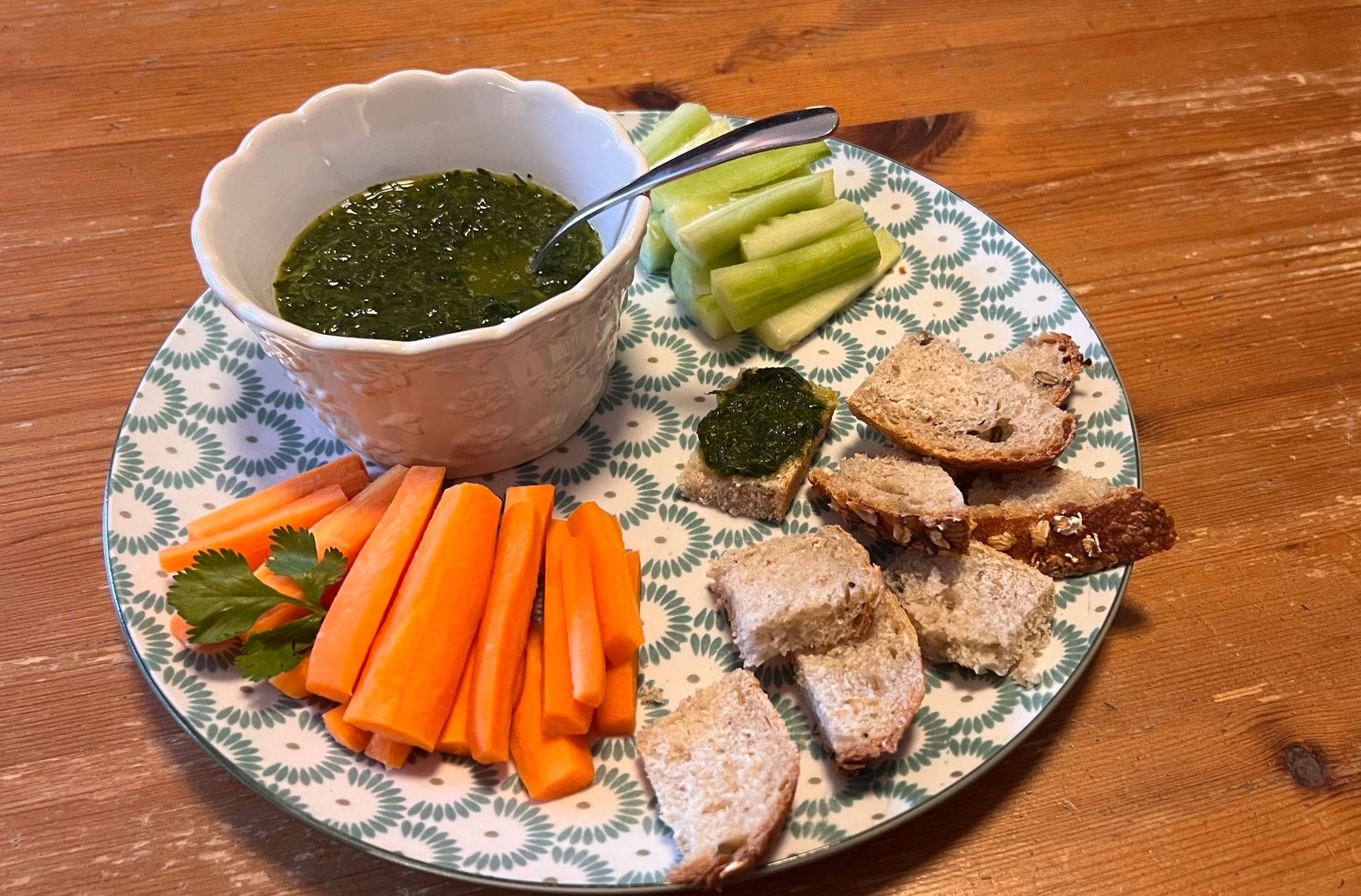 sauce à la coriandre