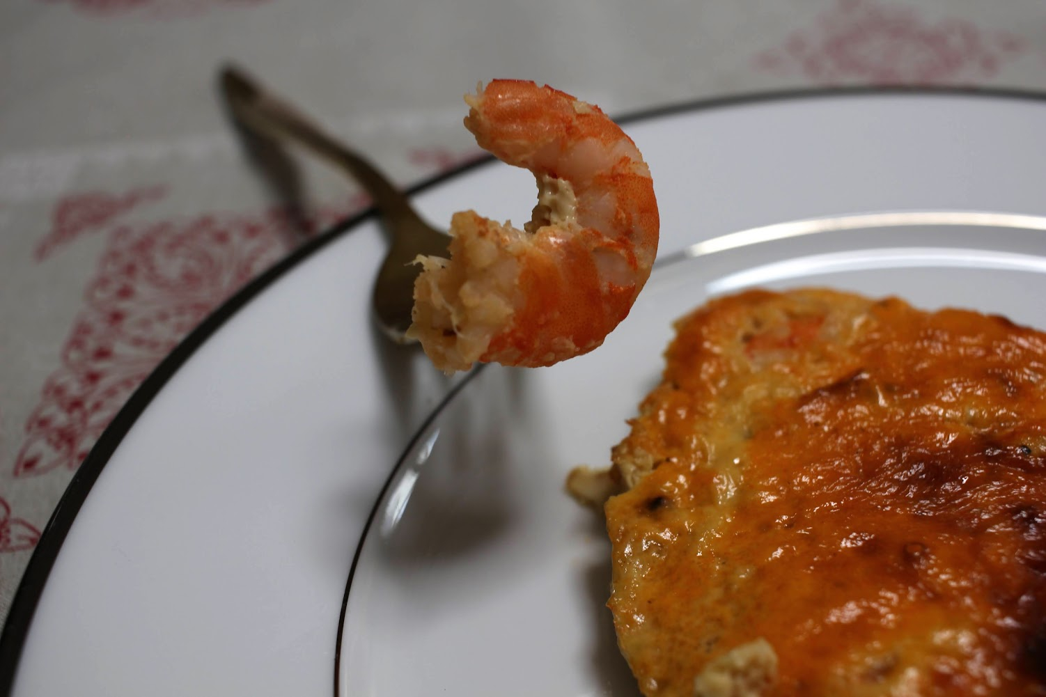 Gratin de crevettes