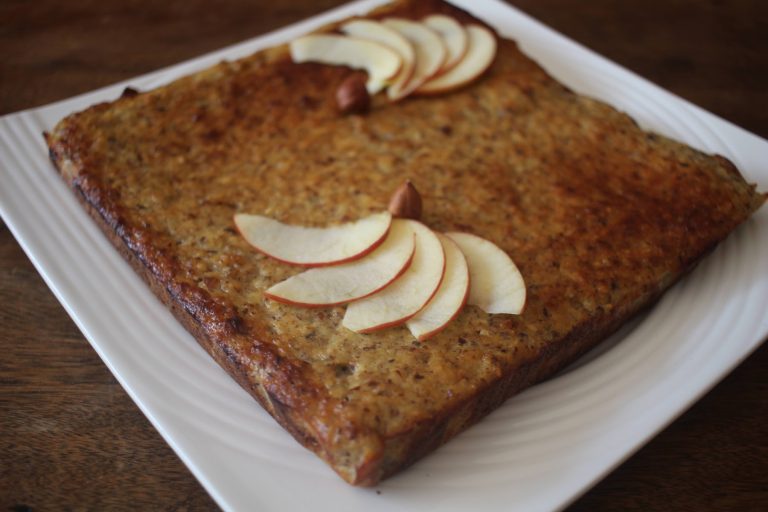 Gâteau pomme noisette
