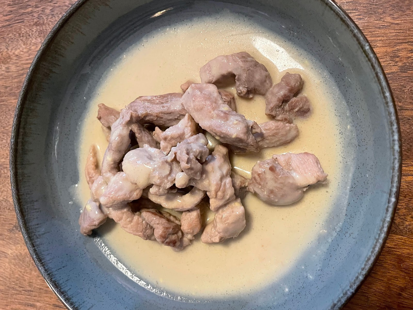 porc sauce moutarde