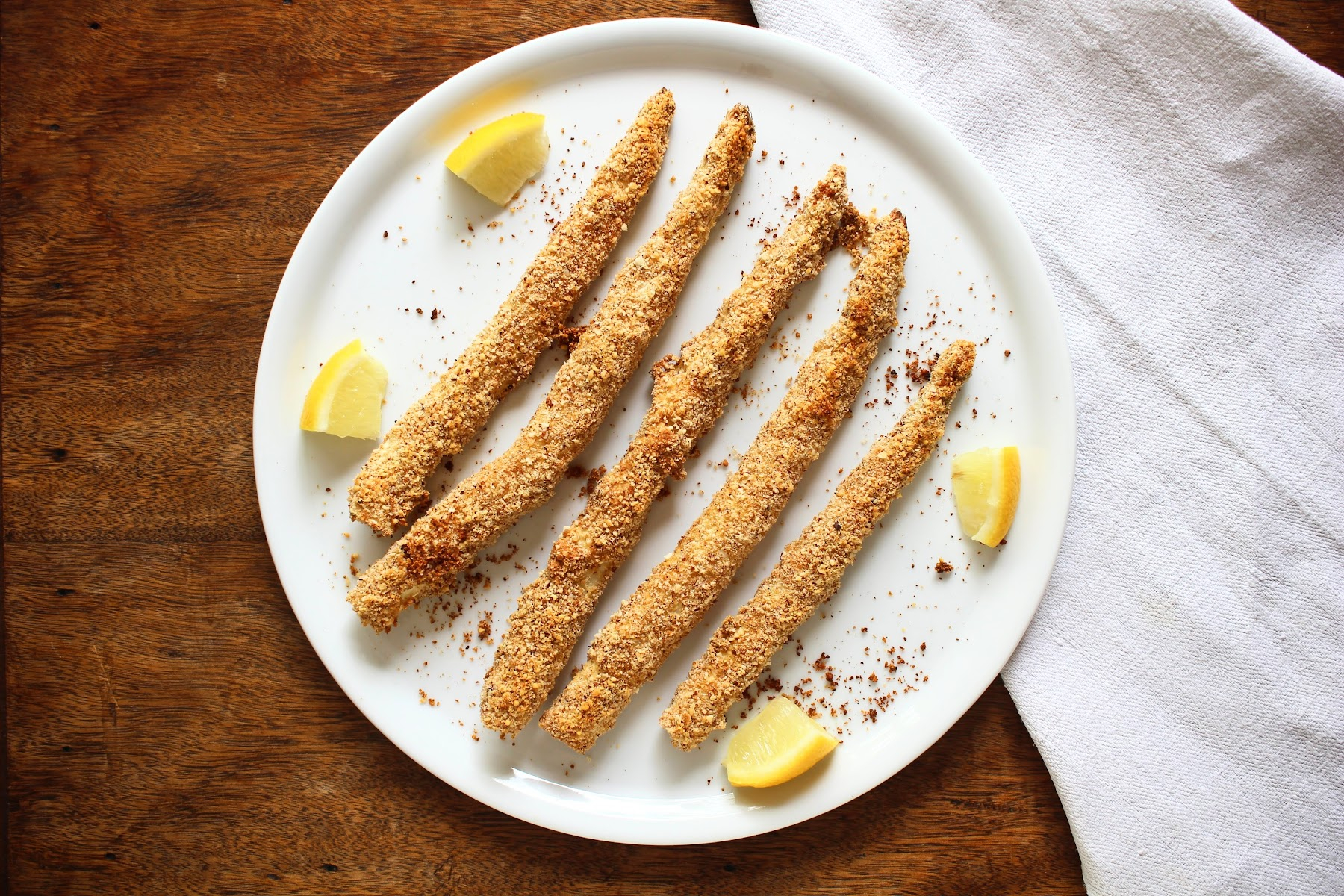 Asperges panées