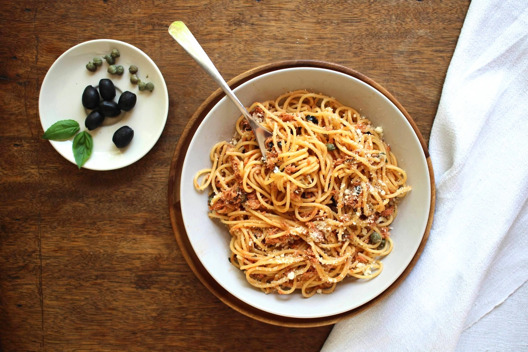 Spaghettis au thon
