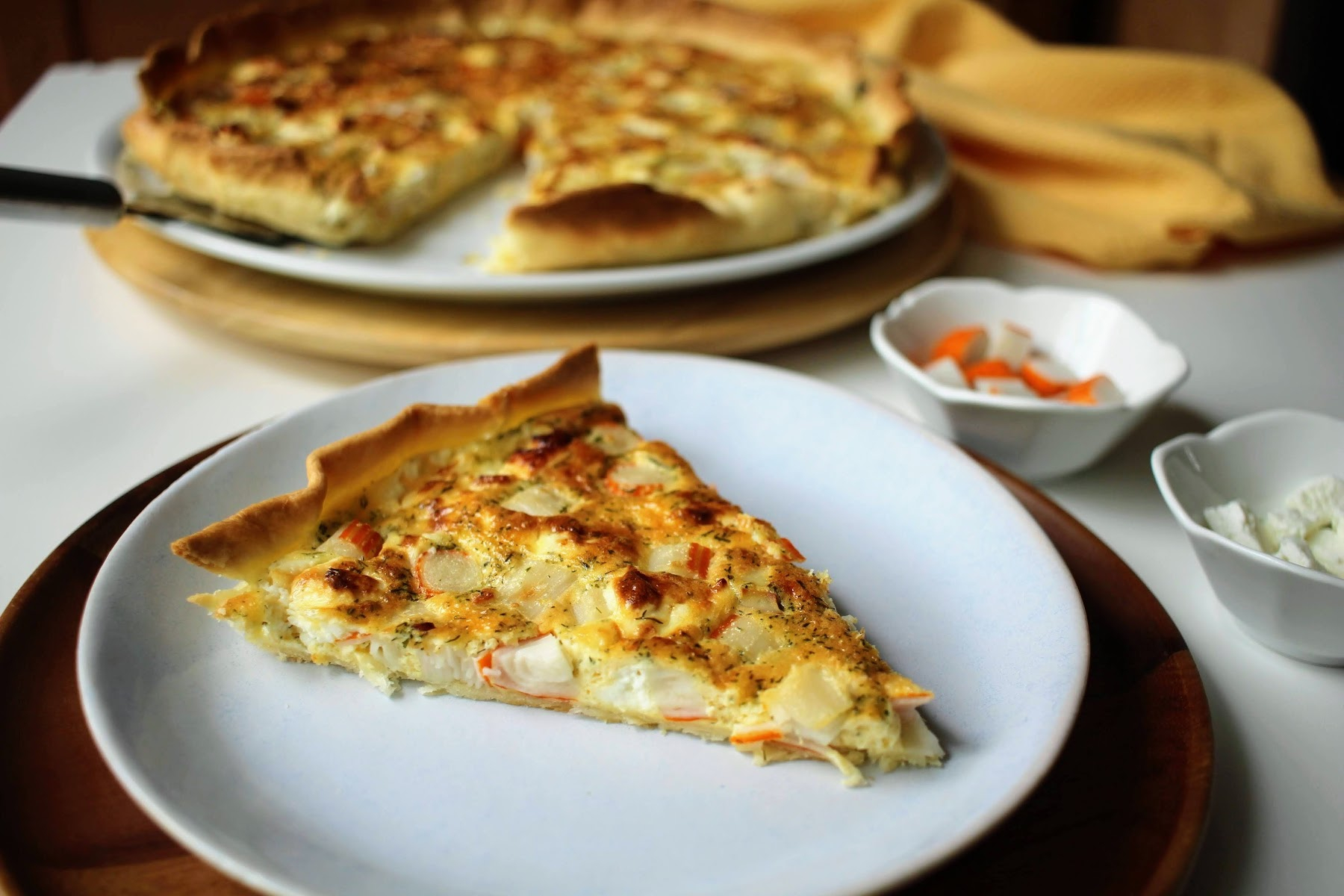 Tarte surimi feta