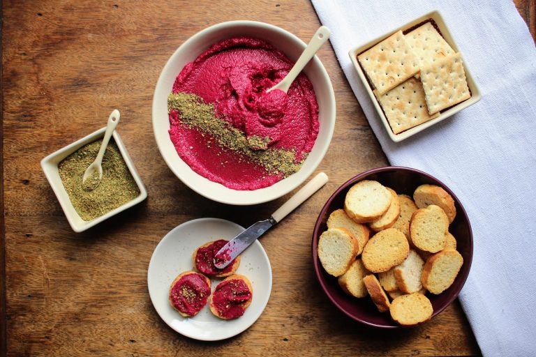 Houmous de betterave