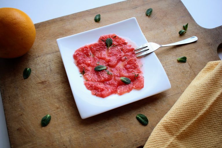 Recette de salade de pamplemousse à la menthe