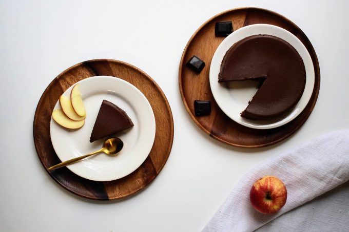 Recette de fudge chocolat compote de pommes