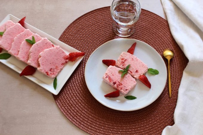 Recette du parfait aux fraises